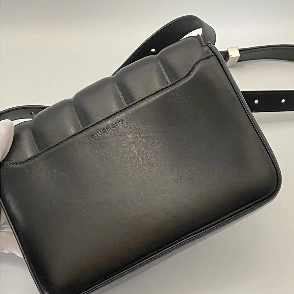 Givenchy Medium 4G Quilted Crossbody Bag in Lambskin Leather